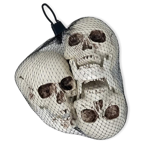 Plastic Skulls - Bag of 3